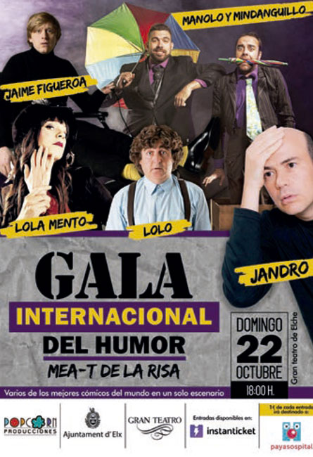 Gala Internacional del Humor Mea-T de la Risa - Gran Teatro