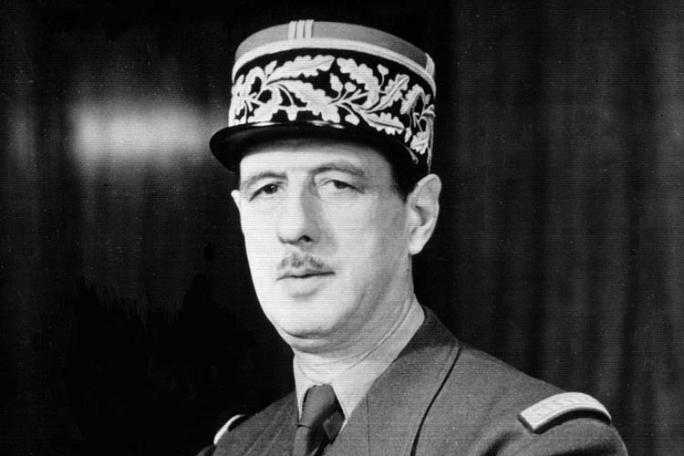 Charles de Gaulle Lider Francia Libre Segunda Guerra Mundial