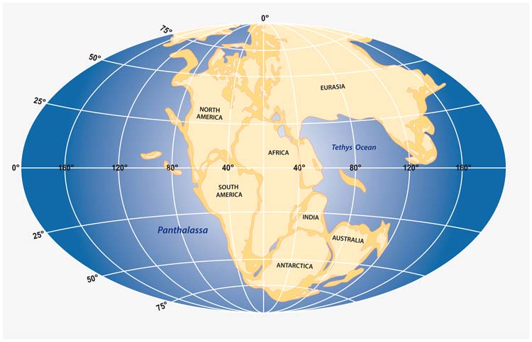 Supercontinente Pangea