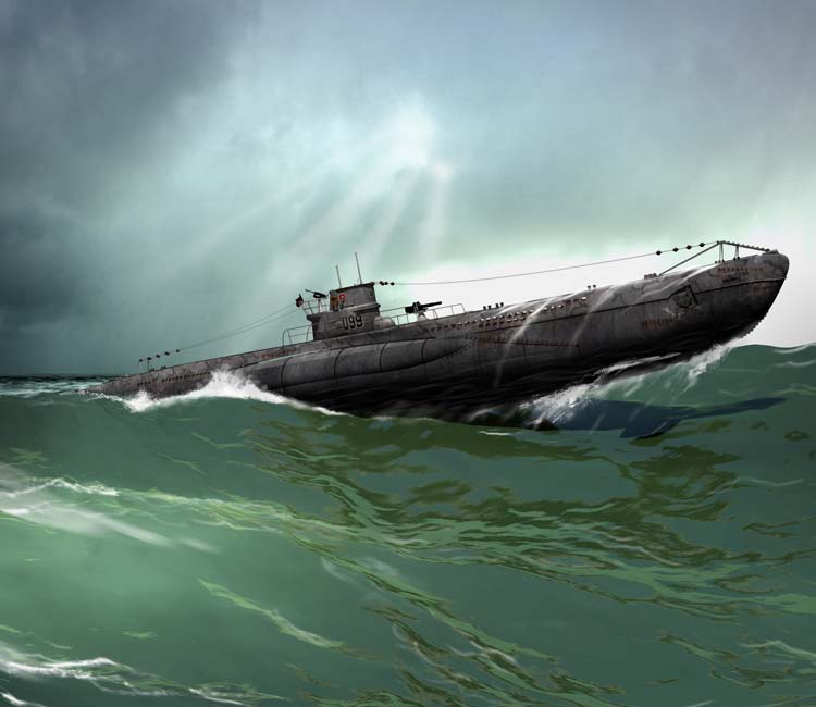 U Boot Submarino Alemania Segunda Guerra Mundial