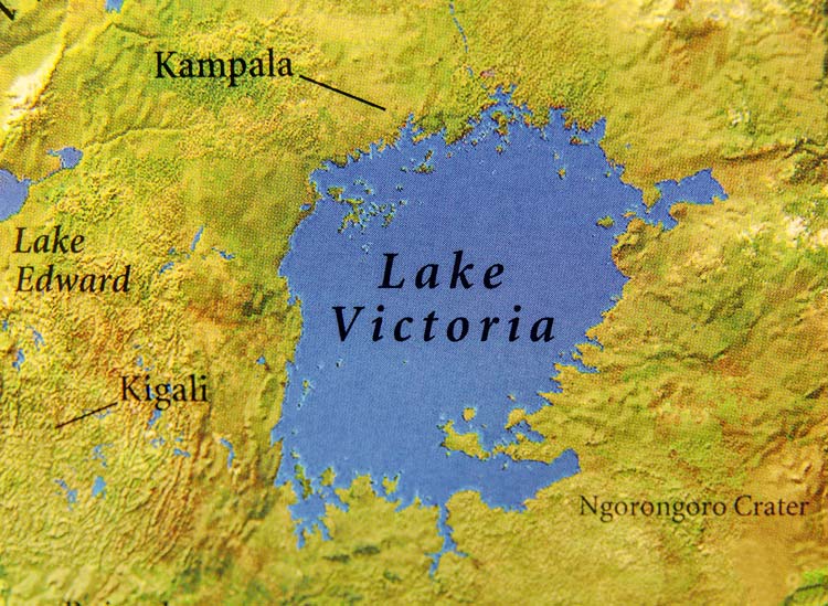 Lago Victoria Mapa, Serengueti
