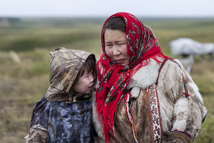 Nenets Tribu Región Ártica
