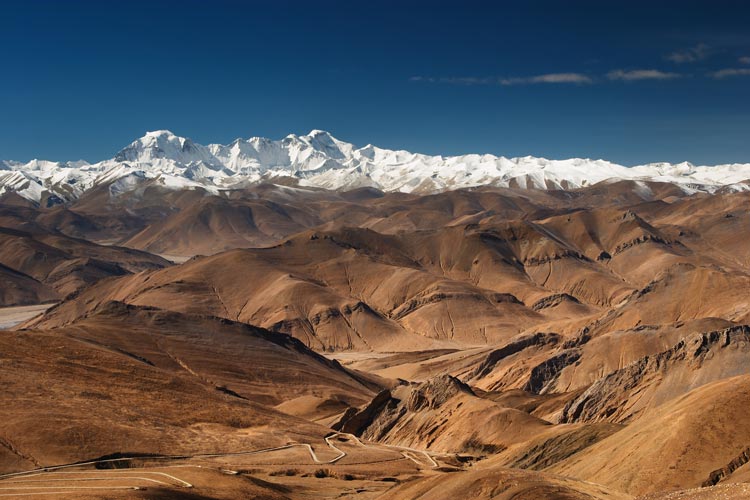 Plateau del Tibet, Himalaya