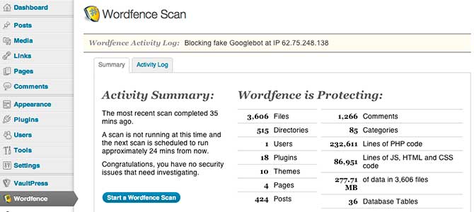 Wordfence WordPress Plugin