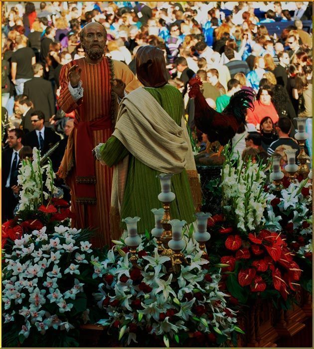 Cofradía de la Negación de San Pedro, Semana Santa de Elche