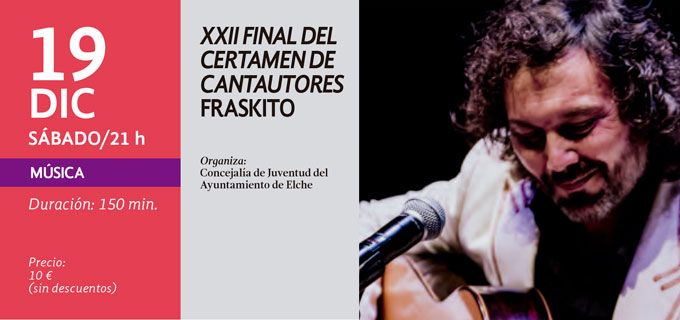 XXII FINAL DEL CERTAMEN DE CANTAUTORES FRASKITO