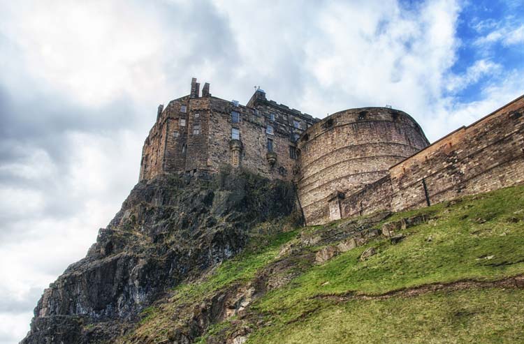 Castle Rock Castillo de Edimburgo