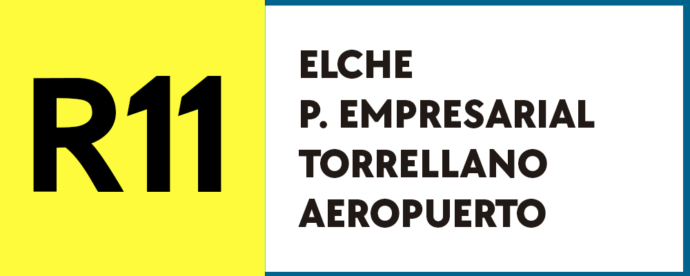 Línea R11 - Autobuses Urbanos de Elche (Pedanías)