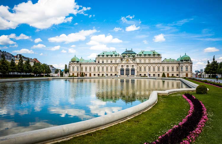 Castillo de Belvedere Viena Austria