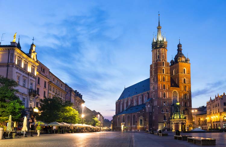 Iglesia Santa Maria Cracovia Polonia