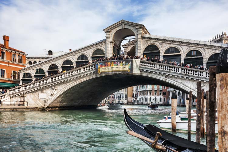 Puente de Rialto, Venecia