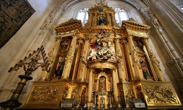 Retablo Mayor de Santiago en la Catedral de Burgos