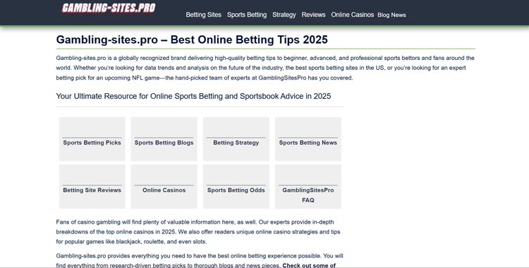 Gambling Sites Pro