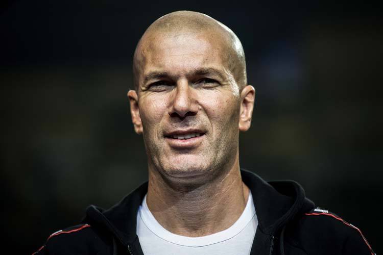 Zinedine Zidane Real Madrid Galácticos