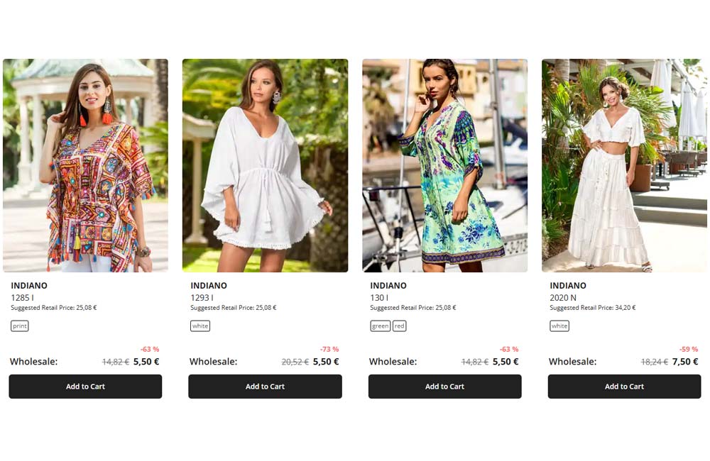 Discover the Indiano Blouses and Tunics Collection at Fresh Cotton 