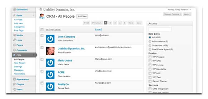 WP CRM WP CRM