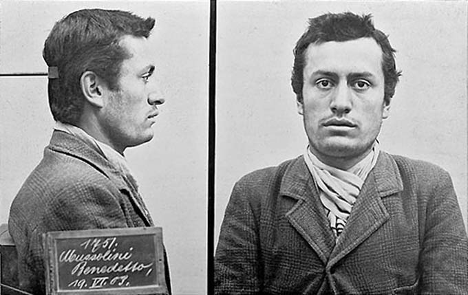 Benito Mussolini Arresto 1903