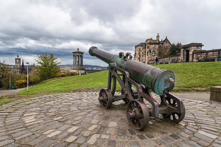 Cañón del Castillo de Edimburgo
