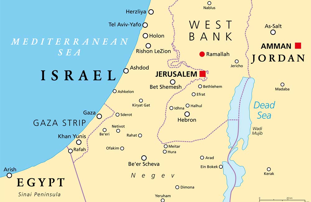 Franja de Gaza: Historia del Epicentro del Conflicto entre Israel y Palestina