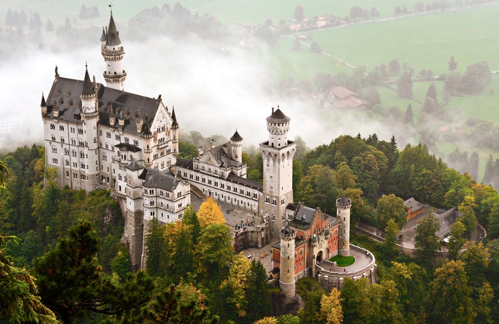 La Historia del Castillo de Neuschwanstein no es un cuento de Disney