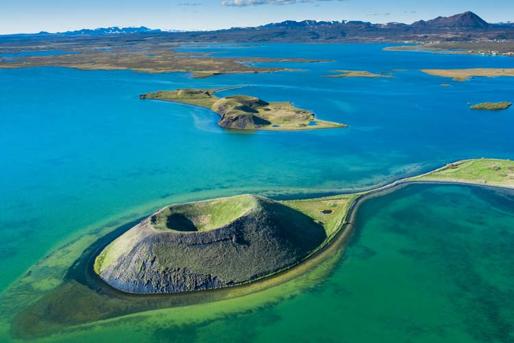 Lago MÝvatn, Islandia