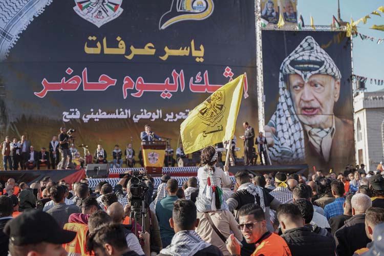 Movimiento Fatah, festival en honor a Yasser Arafat