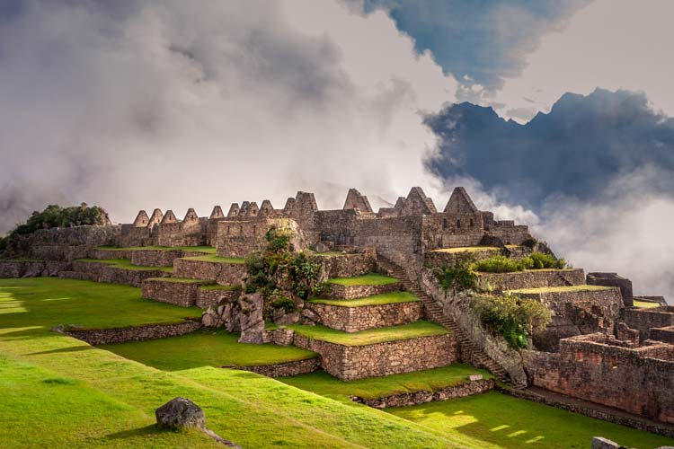 Restos Ciudad Machu Picchu Perú