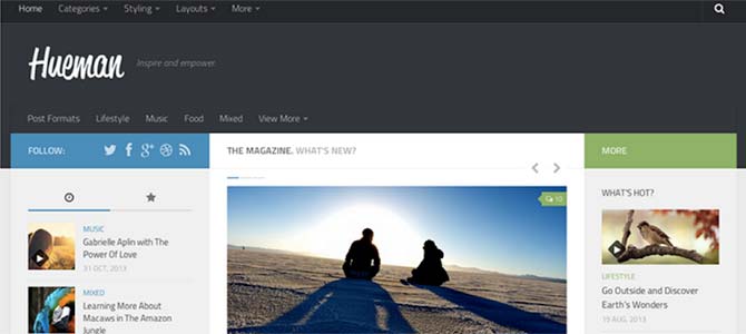 Hueman Responsive Web Theme WordPress