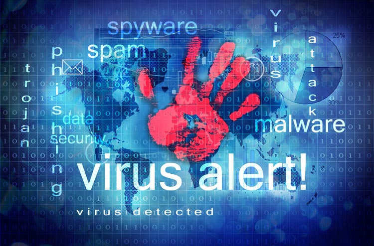 Malaware Virus Web