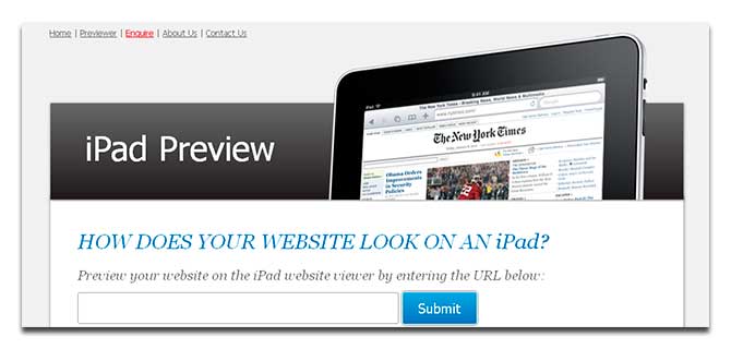 iPad Preview