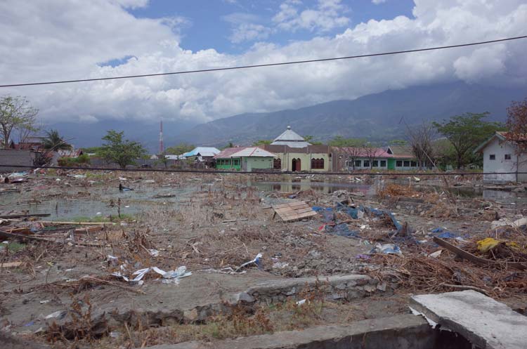 Destrucción del Tsunami de 2004