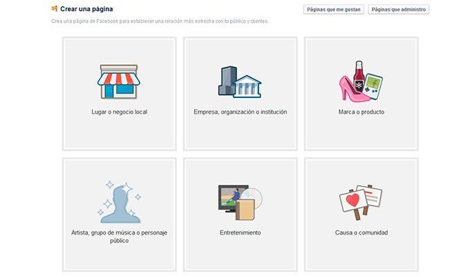 Página de Facebook