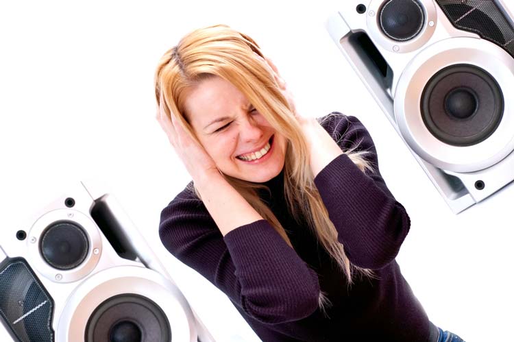 Dolor Oídos Música Alta