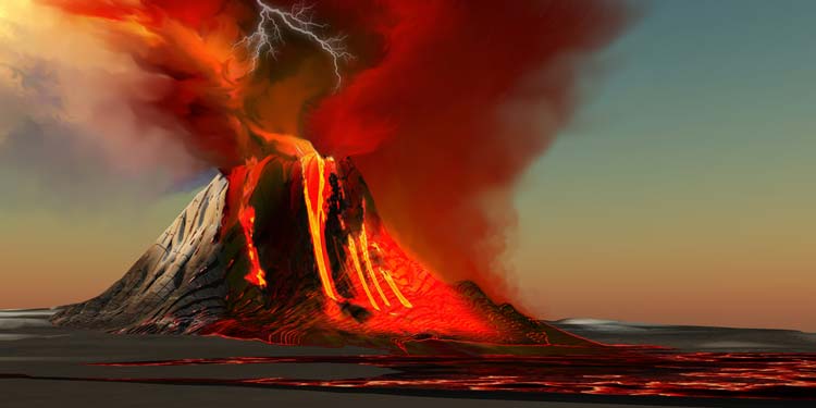 Erupciones Volcanicas Atmosfera Desaparecida