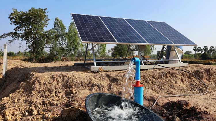 Riego Solar Azada Verde
