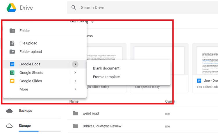 Google Drive pCloud herramientas adicionales