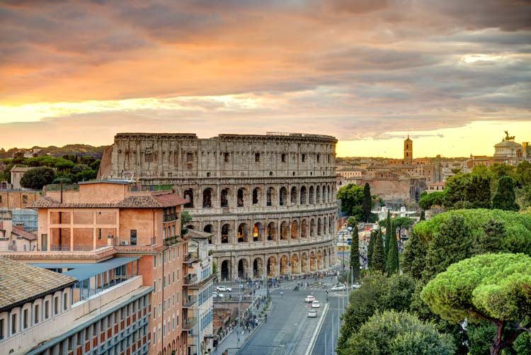 El Coliseo de Roma en la actualidad