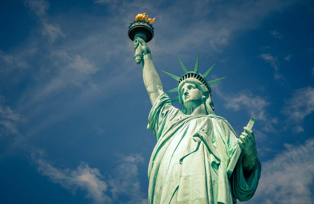 Estatua de la Libertad, el Símbolo de los Estados Unidos de América