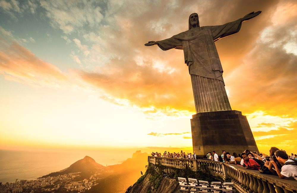 Estatua del Cristo Redentor, Monte Corcovado, Brasil