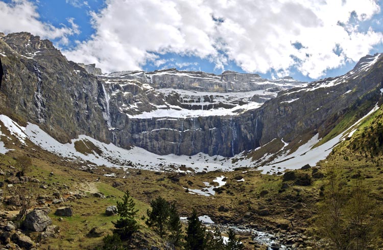 Glaciares de Los Pirineos