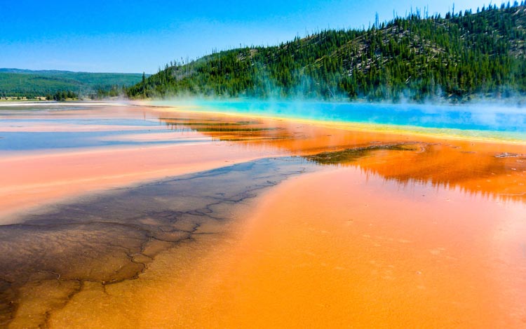 Lava basáltica Parque Nacional Yellowstone