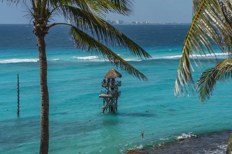 Parque Garrafón Isla Mujeres México