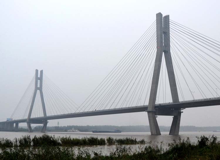 Puente Colgante Runyang Yangtsé