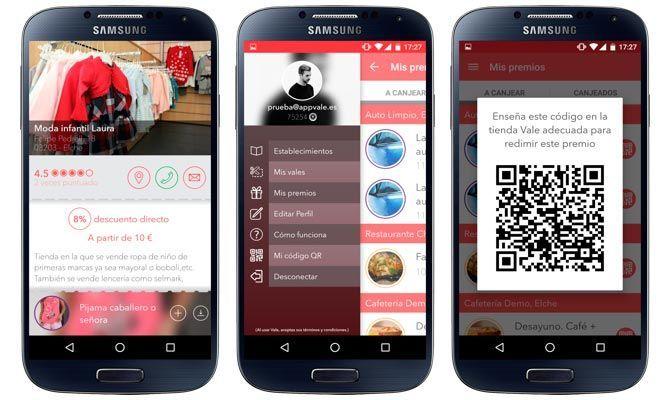 Vale App Descuentos Canjear Premios