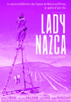 Cartel de LADY NAZCA