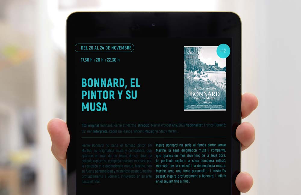 Bonnard, el Pintor y su Musa: Cines Odeón Elche