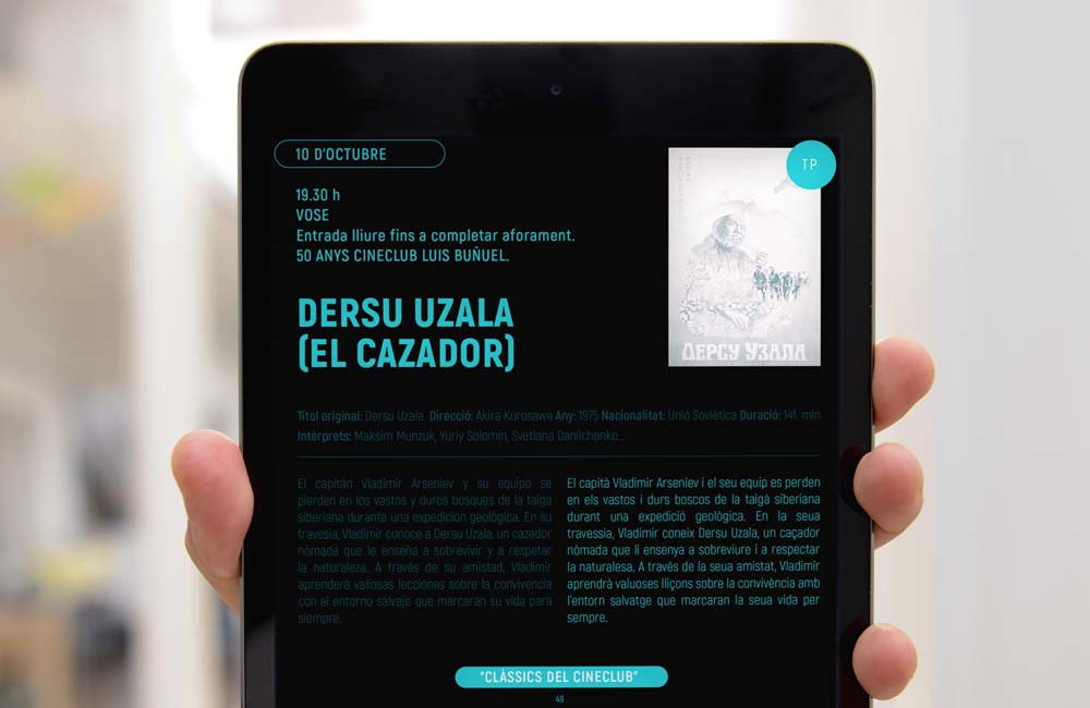 Dersu Uzala (el cazador): Cines Odeón Elche