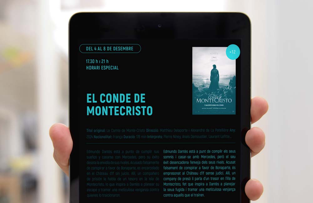 El Conde de Montecristo: Cines Odeón Elche