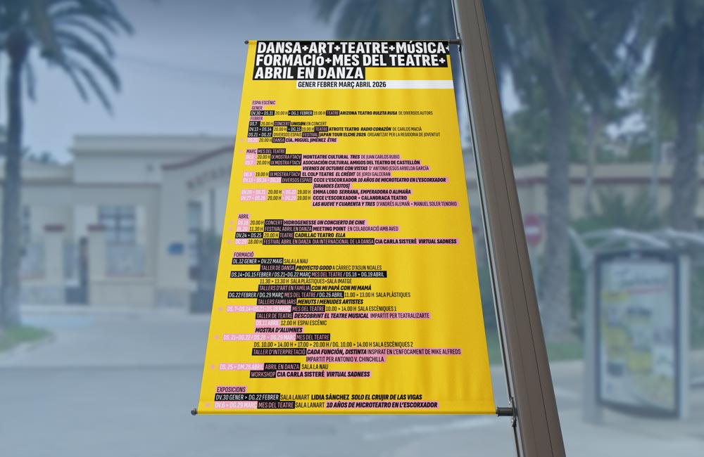 Programación CCCE L´Escorxador de Elche