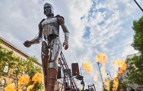 Aquiles Festival Medieval Elche